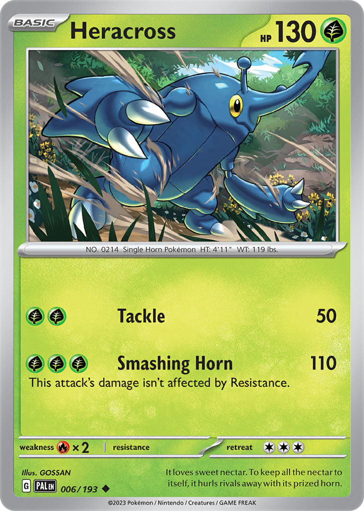 #006 Heracross 006/193 Uncommon