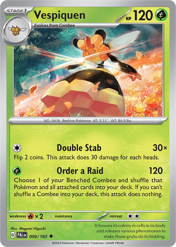 #009 Vespiquen 009/193 Uncommon