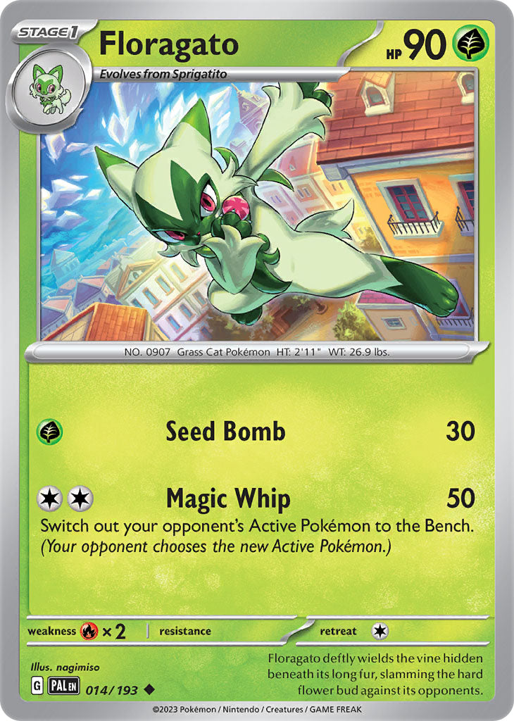 #014 Floragato 014/193 Uncommon