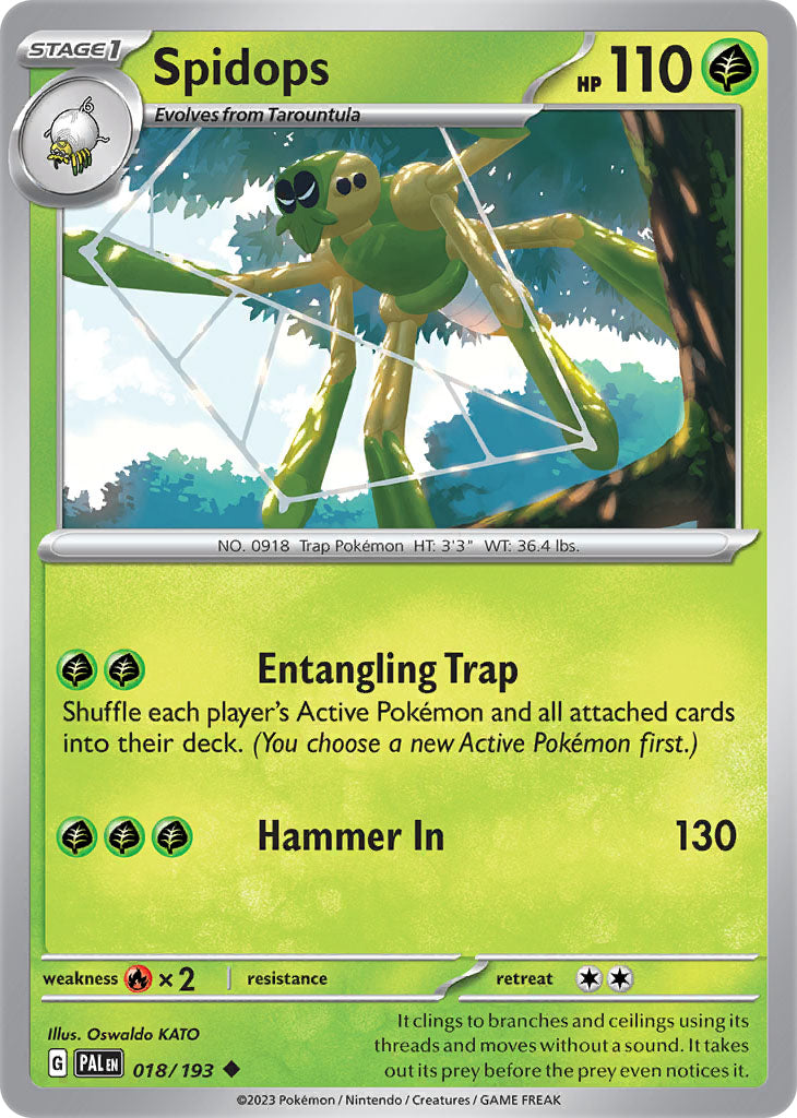 #018 Spidops 018/193 Uncommon