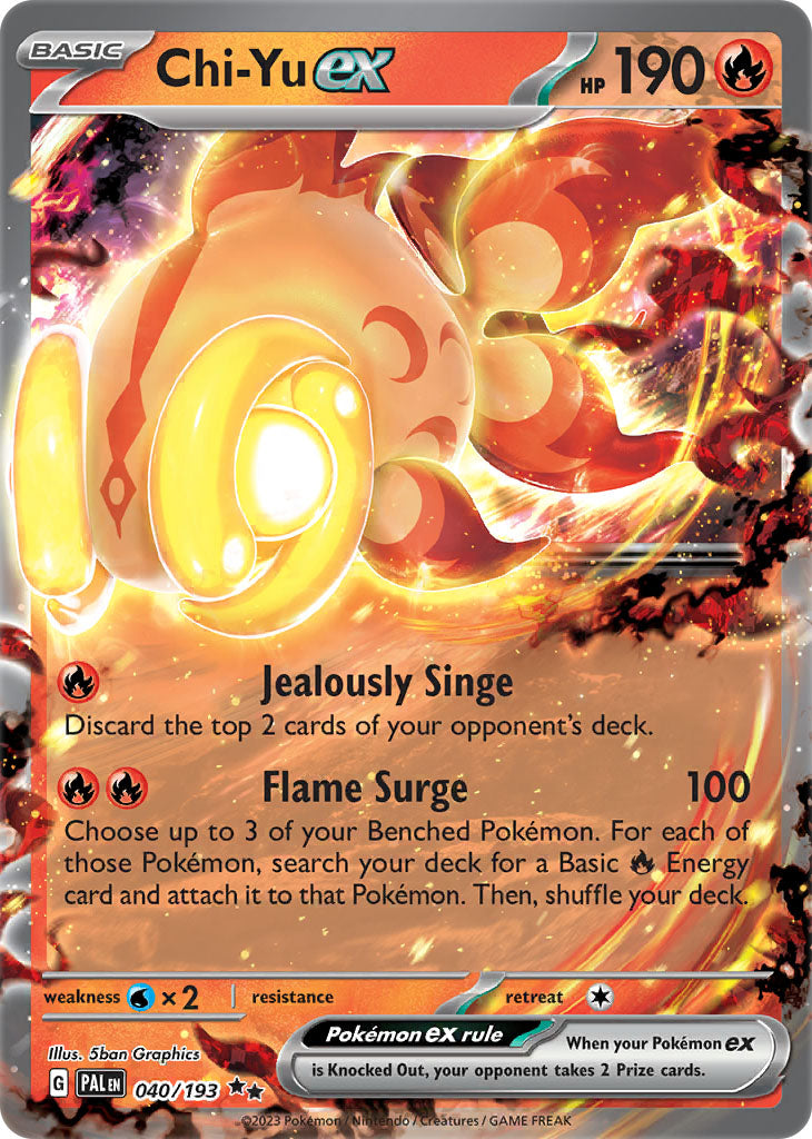 #040 Chi-Yu EX 040/193 Double Rare