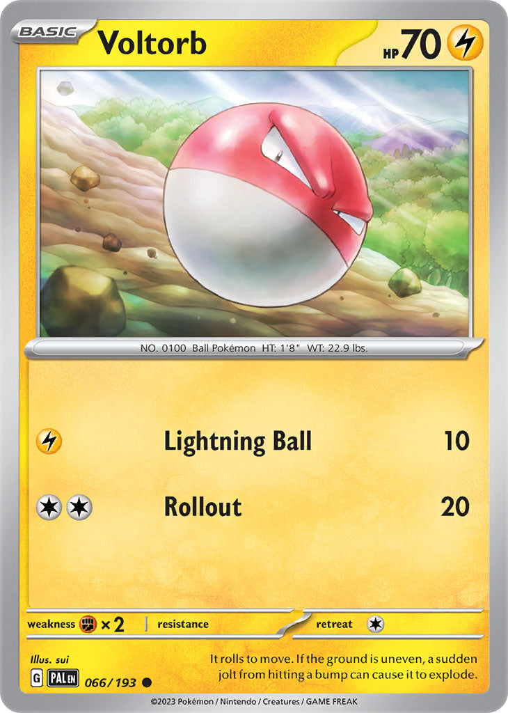 #066 Voltorb 066/193 Common