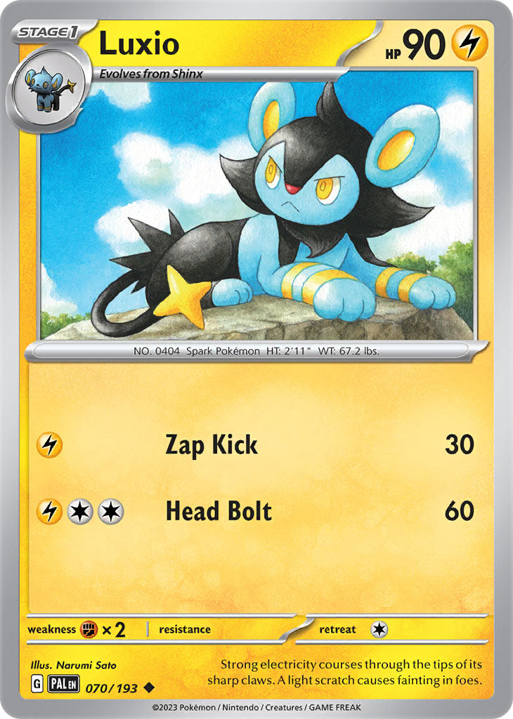 #070 Luxio 070/193 Uncommon