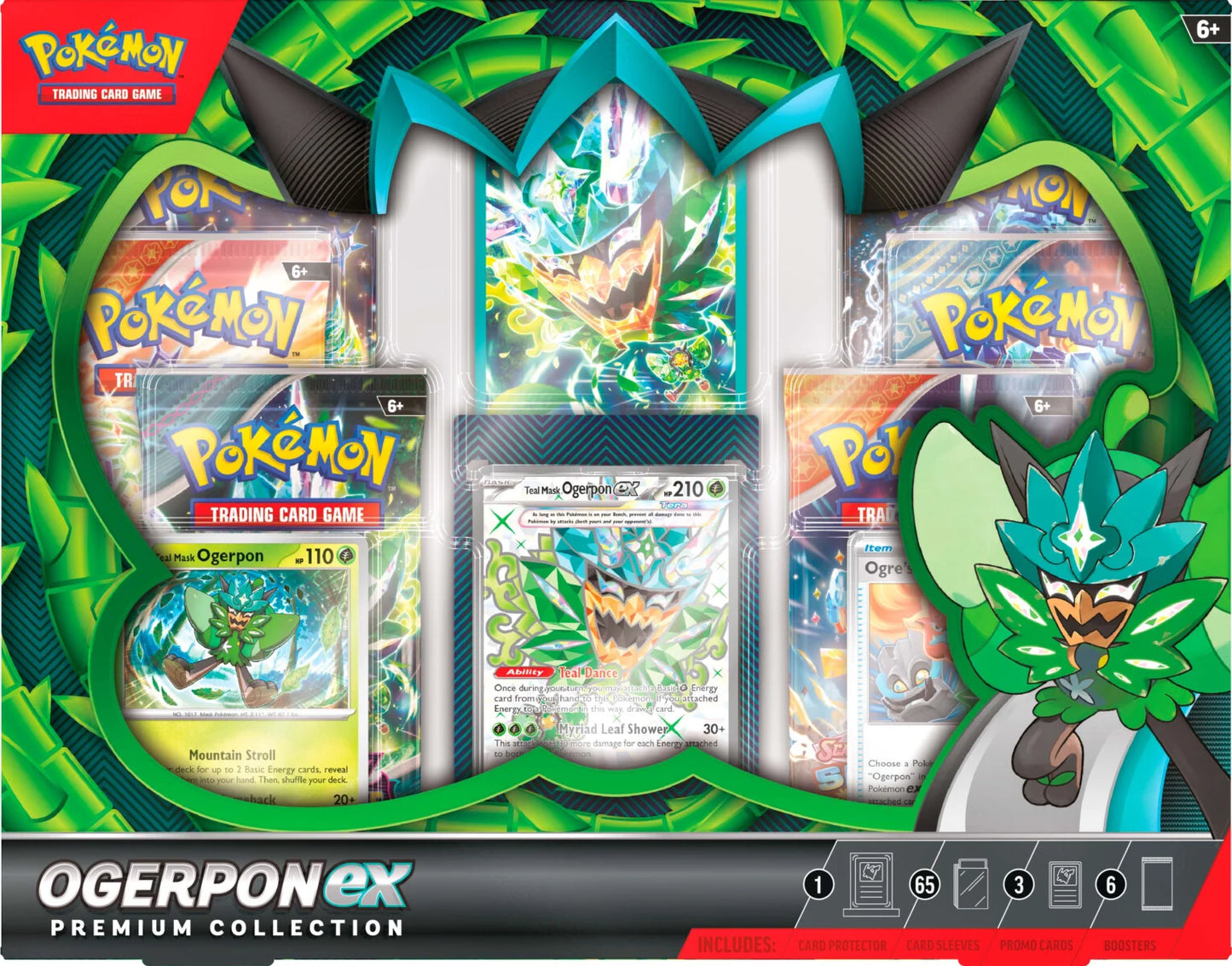 Pokemon Teal Mask Ogerpon EX Premium Collection