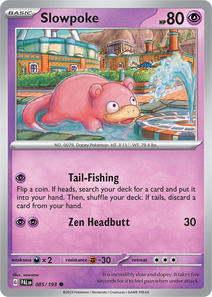 #085 Slowpoke 085/193 Common