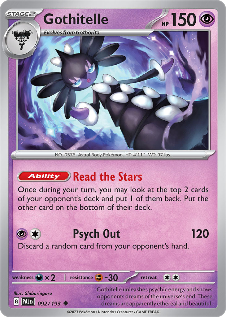 #092 Gothitelle 092/193 Uncommon