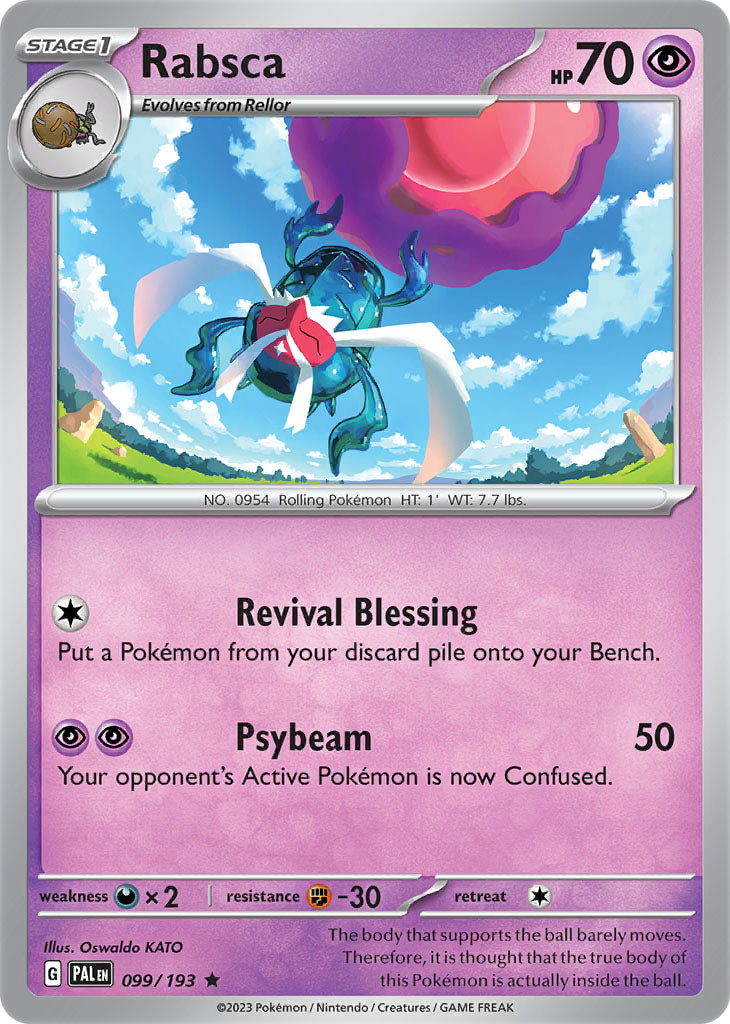 #099 Rabsca 099/193 Rare Holo