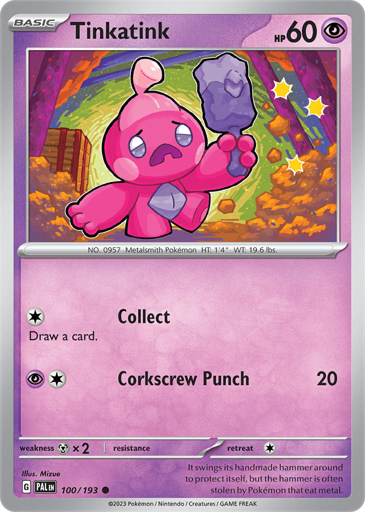 #100 Tinkatink 100/193 Common