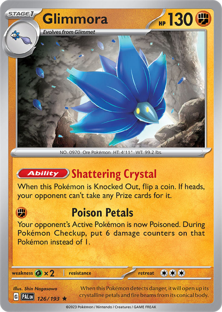 #126 Glimmora 126/193 Rare Holo