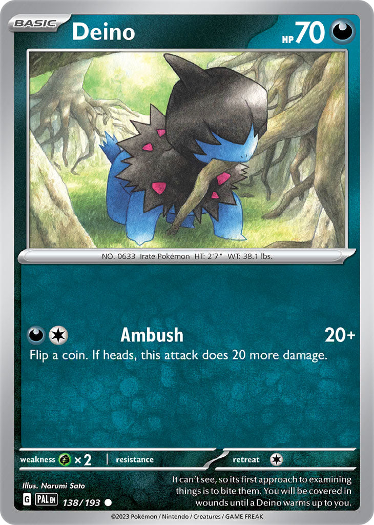 #138 Deino 138/193 Common