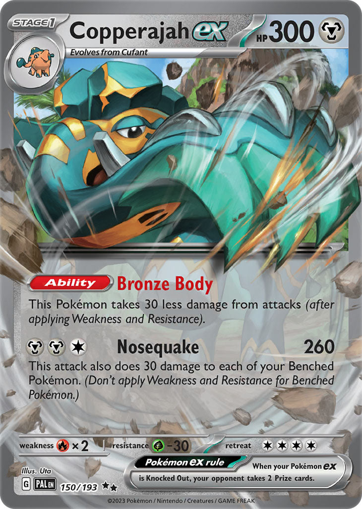 #150 Copperajah EX 150/193 Double Rare