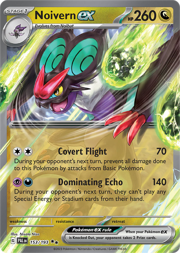 #153 Noivern EX 153/193 Double Rare