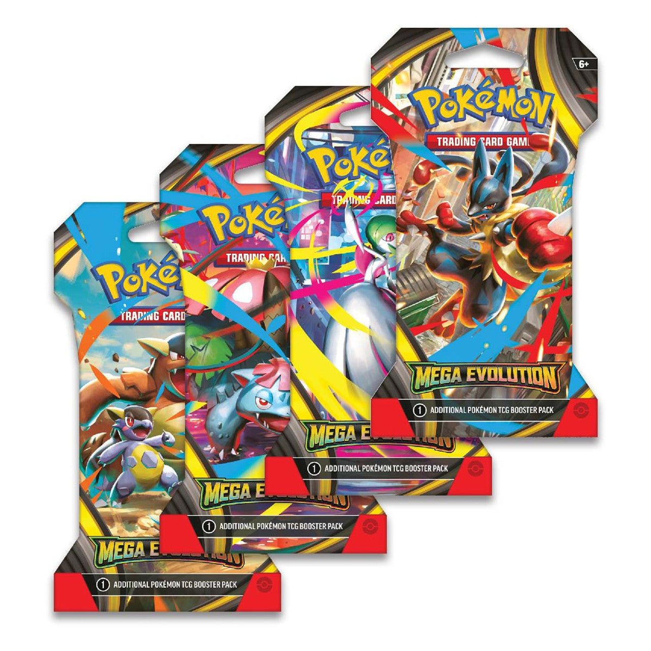 (Åpnes på Stream) Mega Evolution Sleeved Booster Pakke
