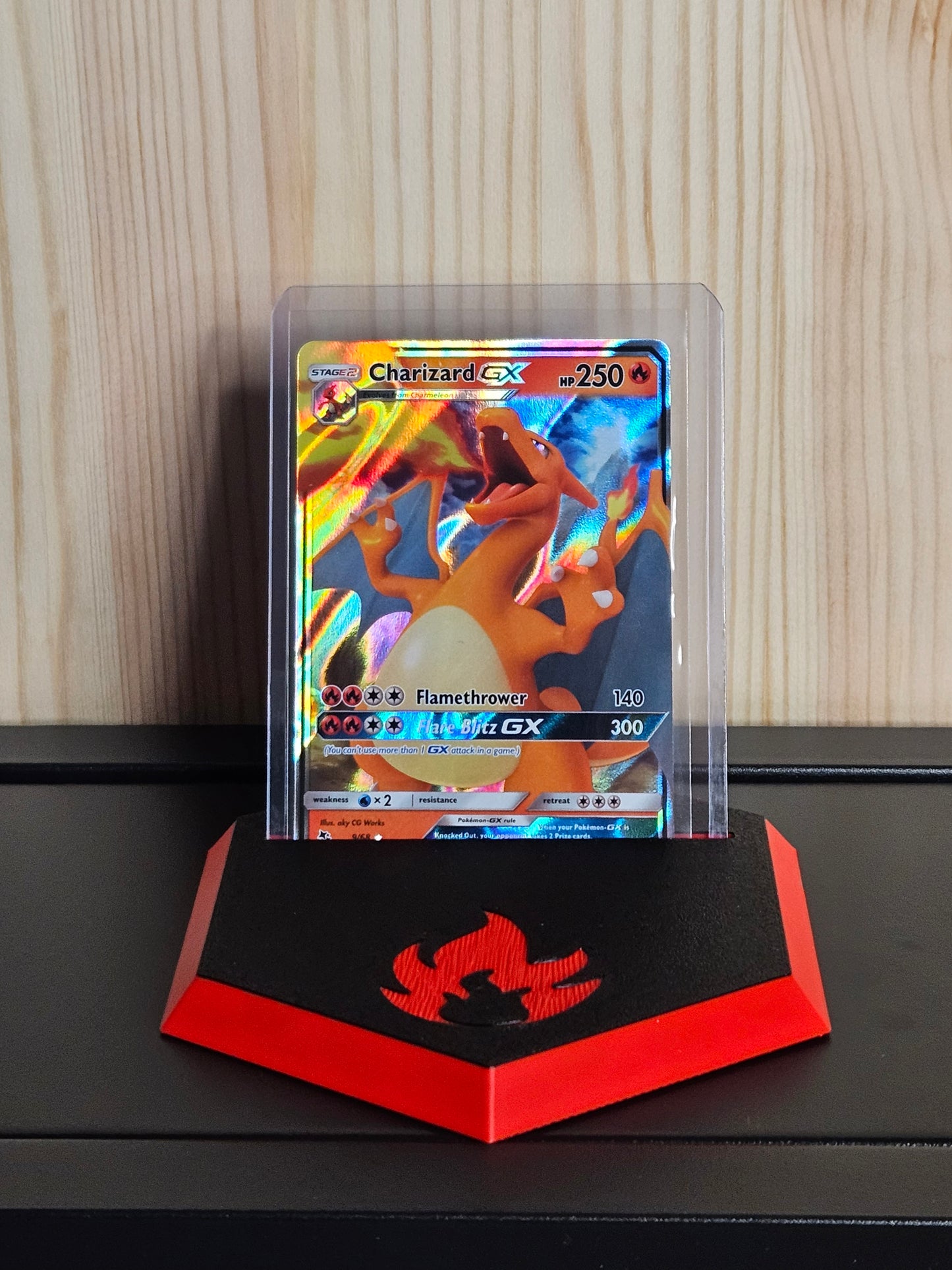 (Fire) Hexagon stand for toploader