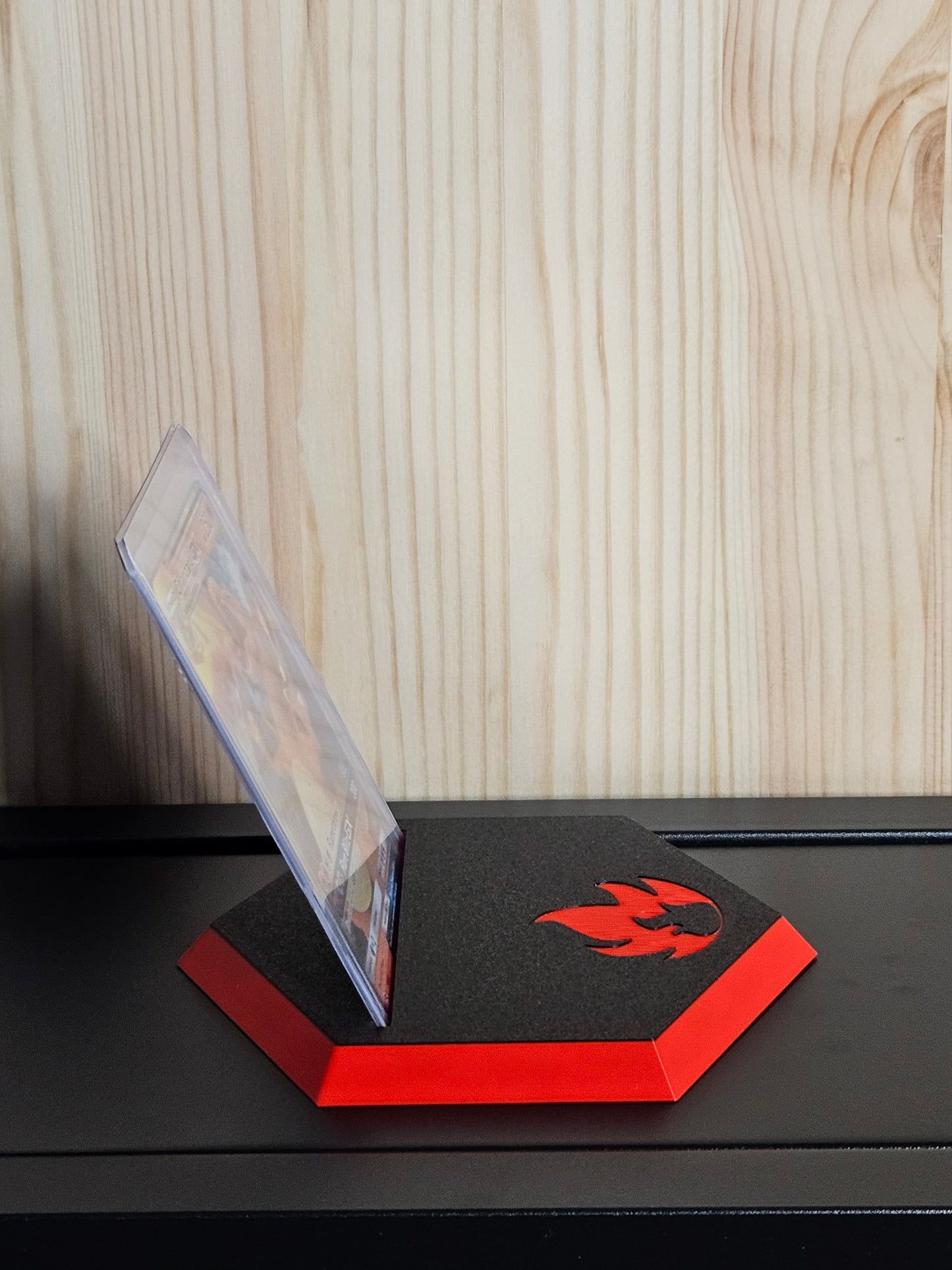 (Fire) Hexagon stand for toploader