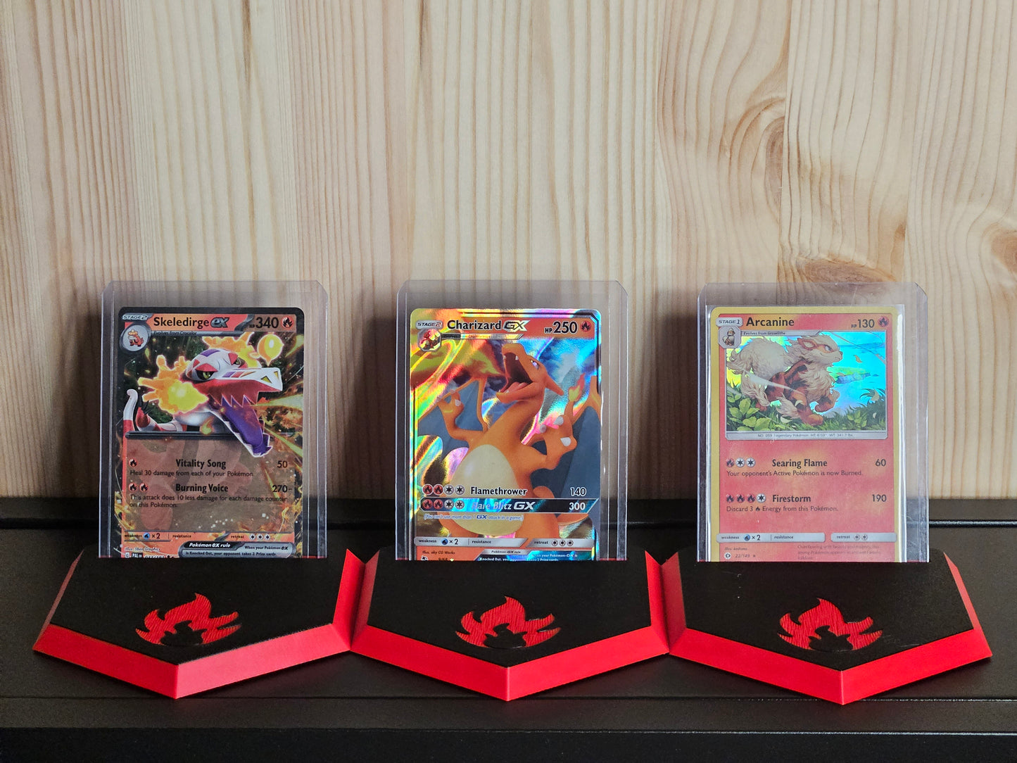 (Fire) Hexagon stand for toploader