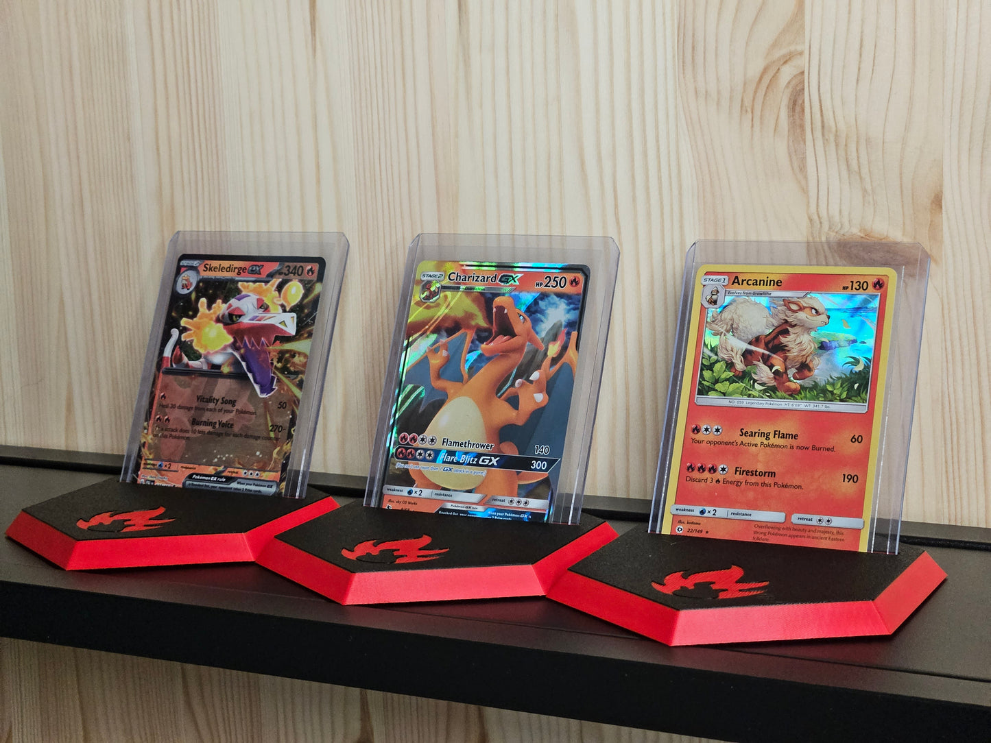 (Fire) Hexagon stand for toploader