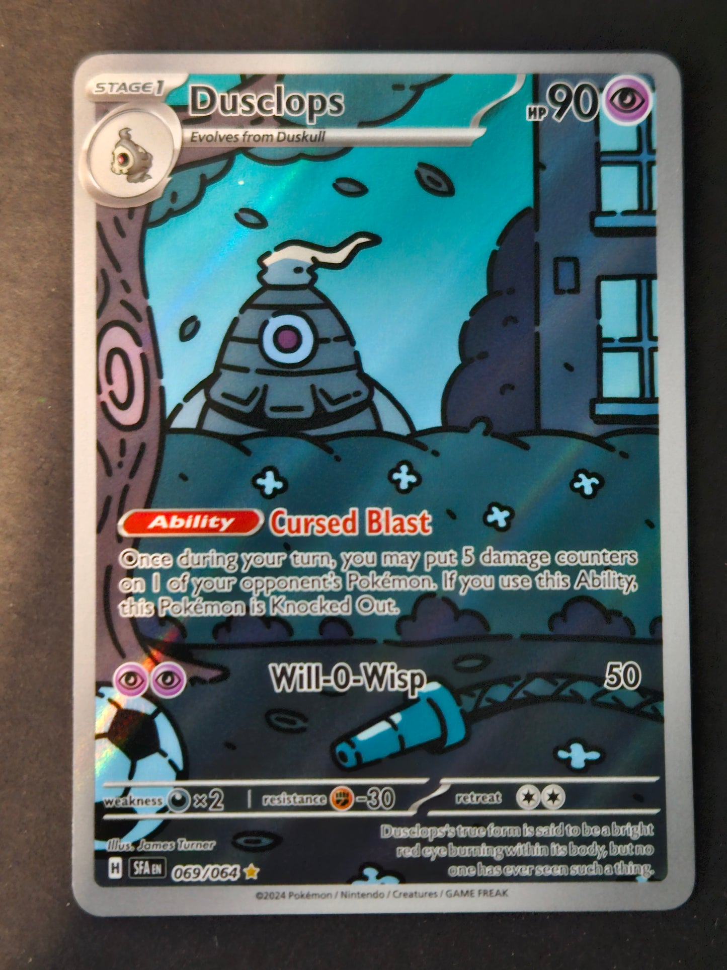 #069 Dusclops - 069/064 Illustration Rare