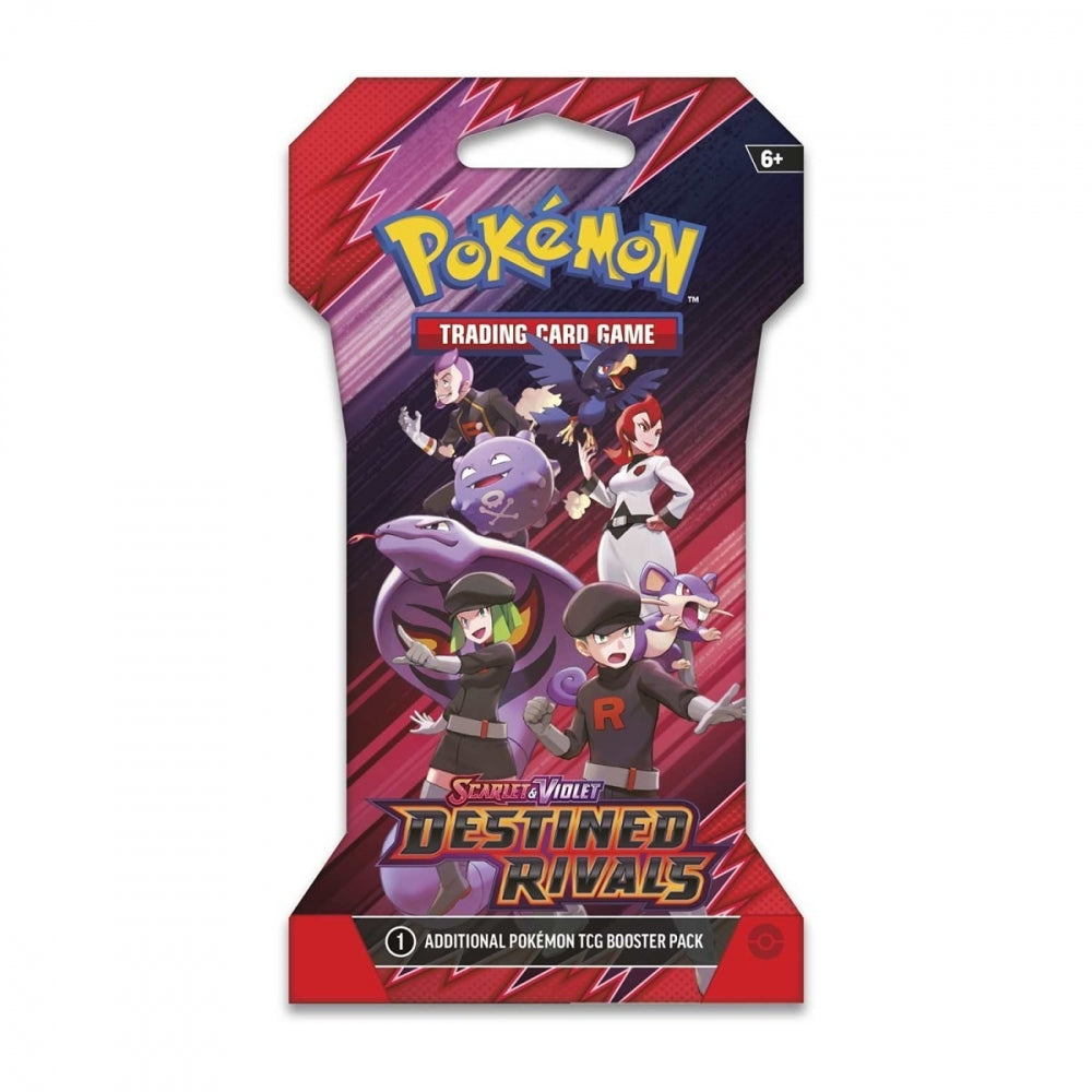 (Max 10 pr kunde) Pokémon SV10 Destined Rivals Sleeved Booster Pakke