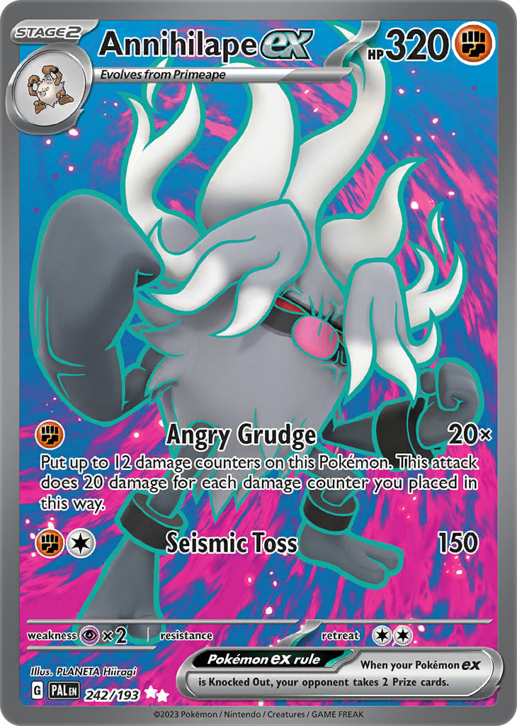 #242 Annihilape EX 242/193 Ultra Rare