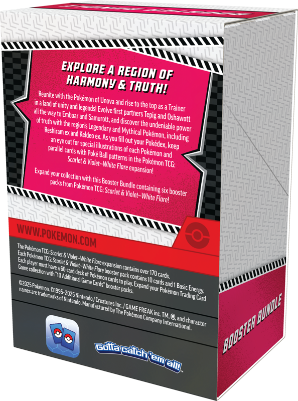 (Max 2 pr kunde) Pokémon SV10.5 Scarlet & Violet—White Flare Booster Bundle