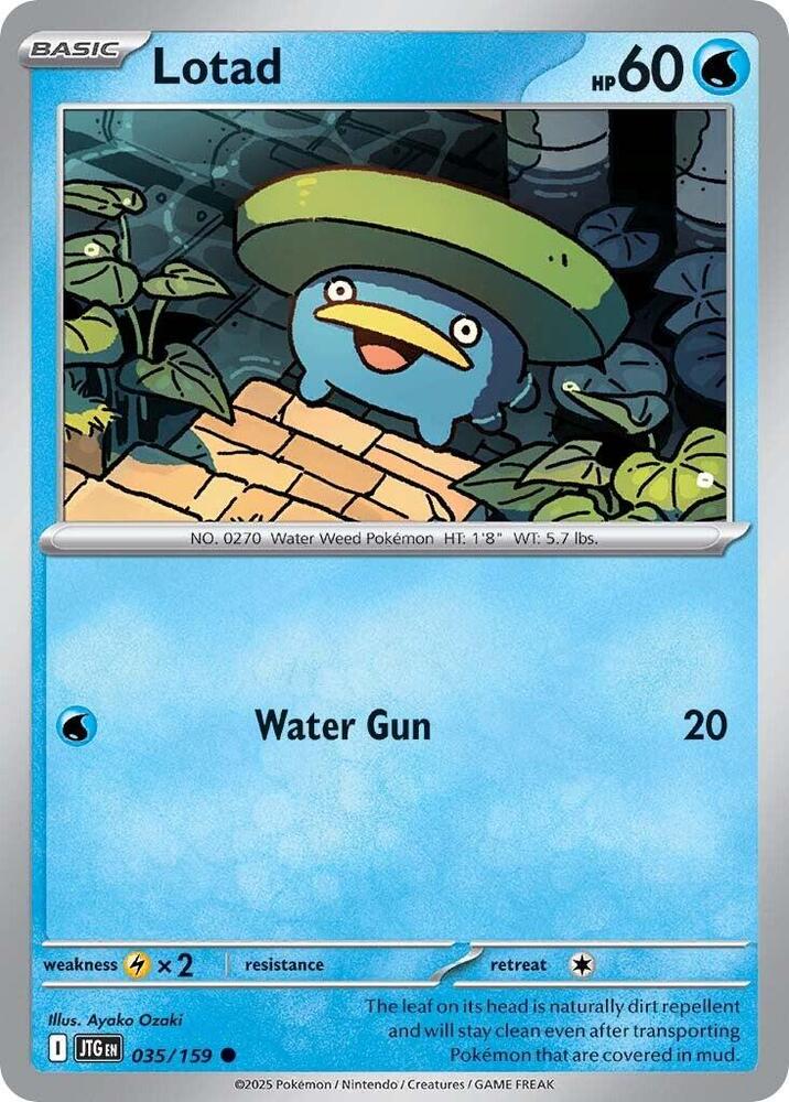 #035 Lotad 035/159 Common
