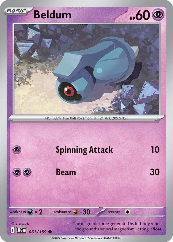 #061 Beldum 061/159 Common