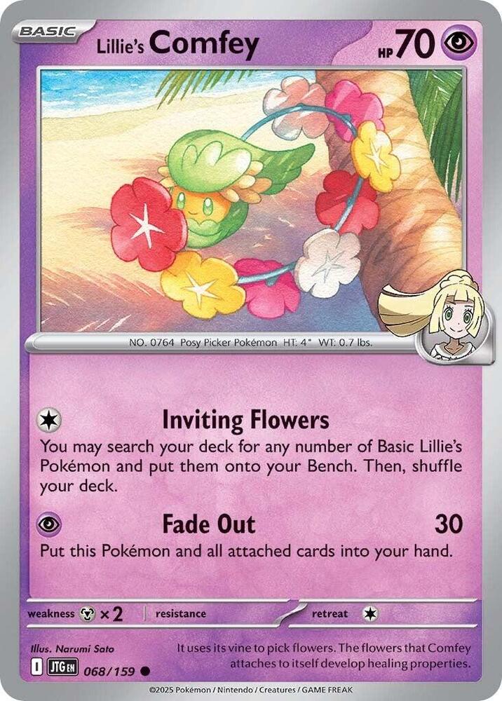#068 Lillie's Comfey 068/159 Common