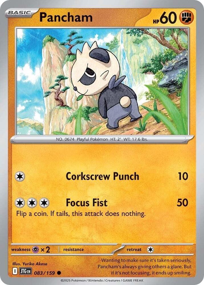 #083 Pancham 083/159 Common