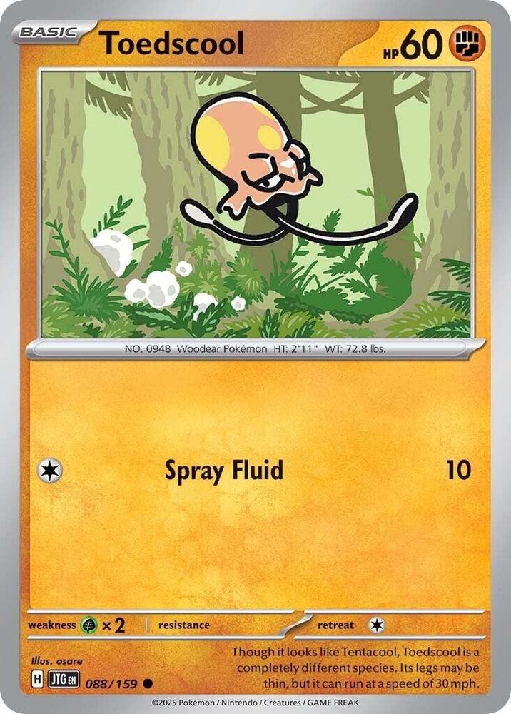 #088 Toedscool 088/159 Common