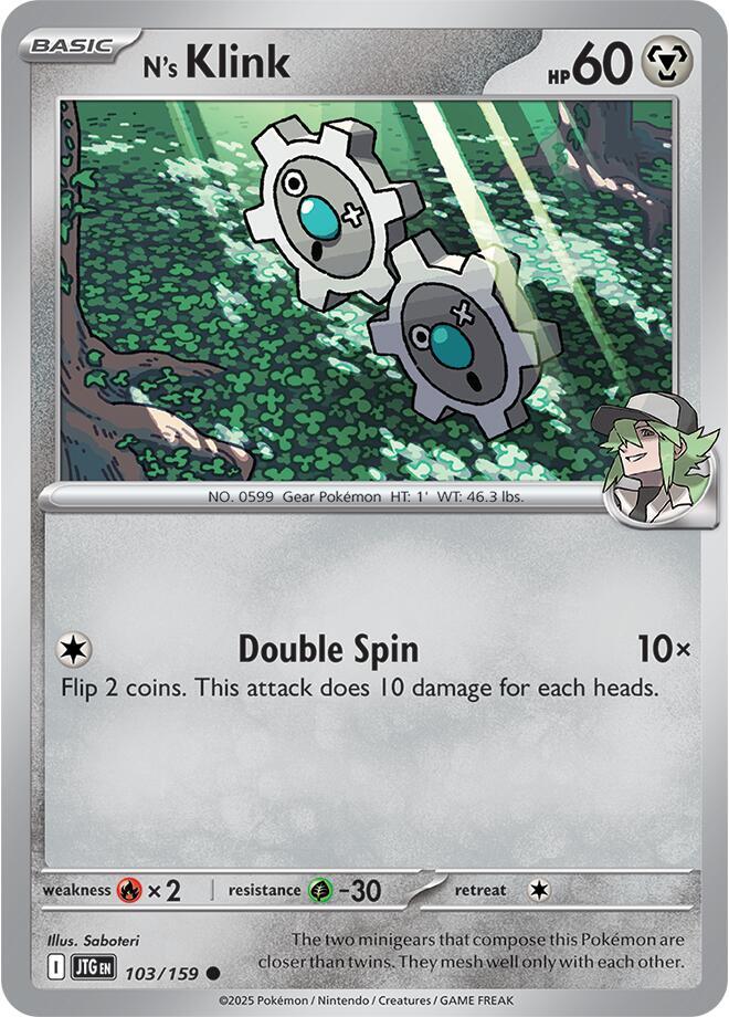 #103 N's Klink 103/159 Common