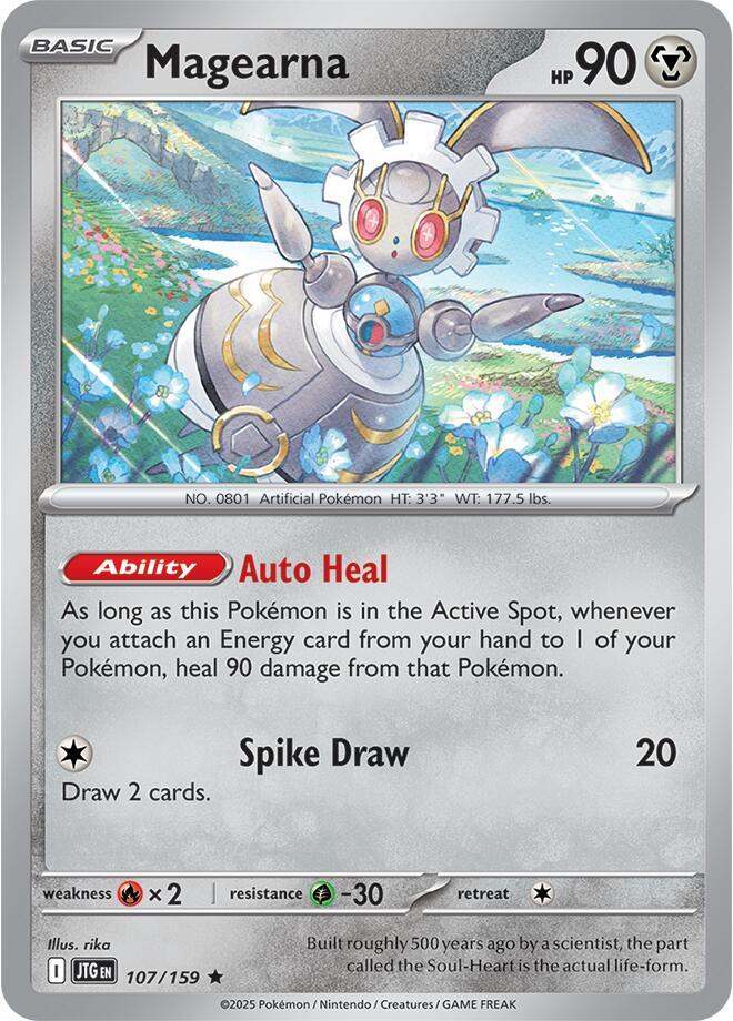 #107 Magearna 107/159 Rare Holo