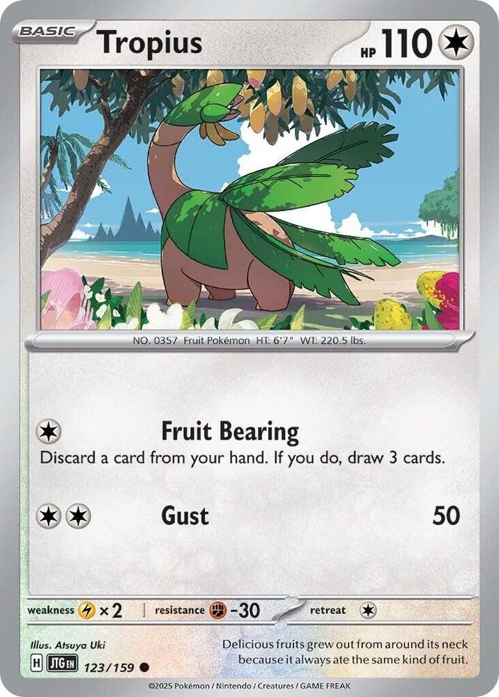 #123 Tropius 123/159 Common