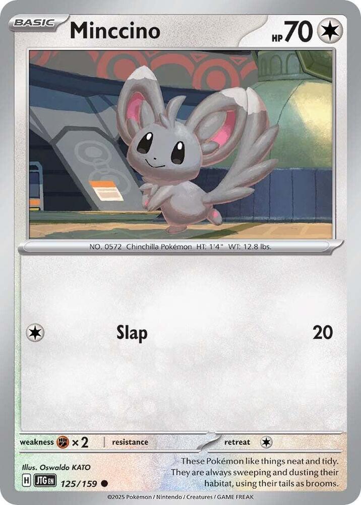 #125 Minccino 125/159 Common
