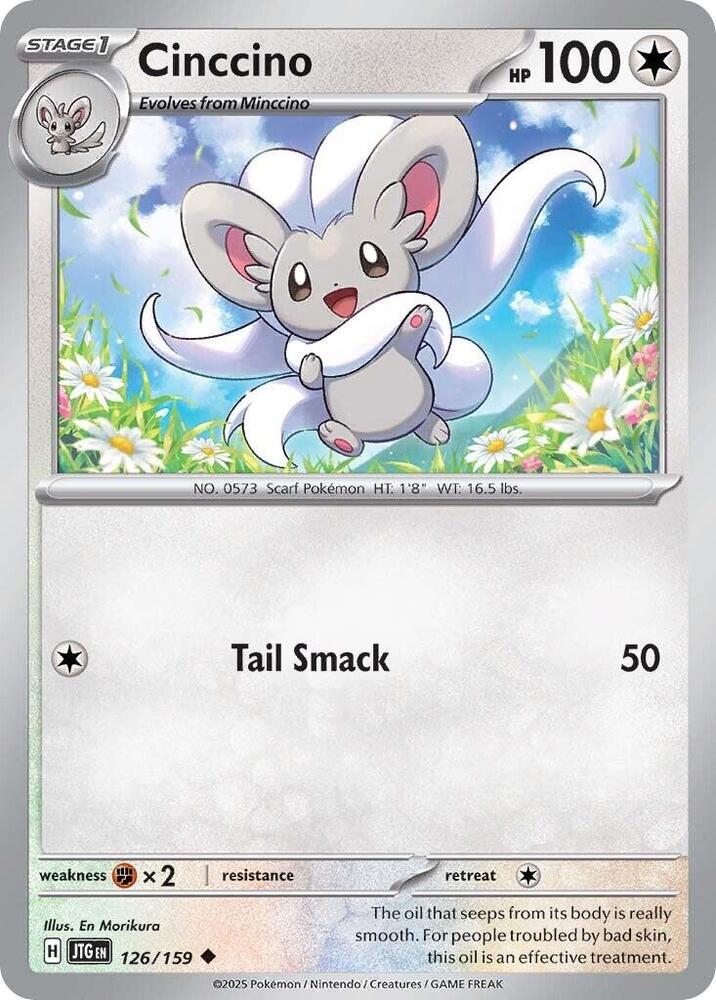 #126 Cinccino 126/159 Uncommon