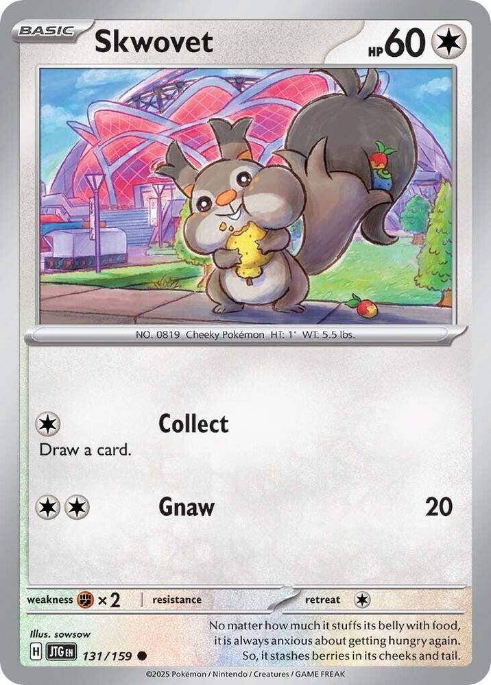 #131 Skwovet 131/159 Common