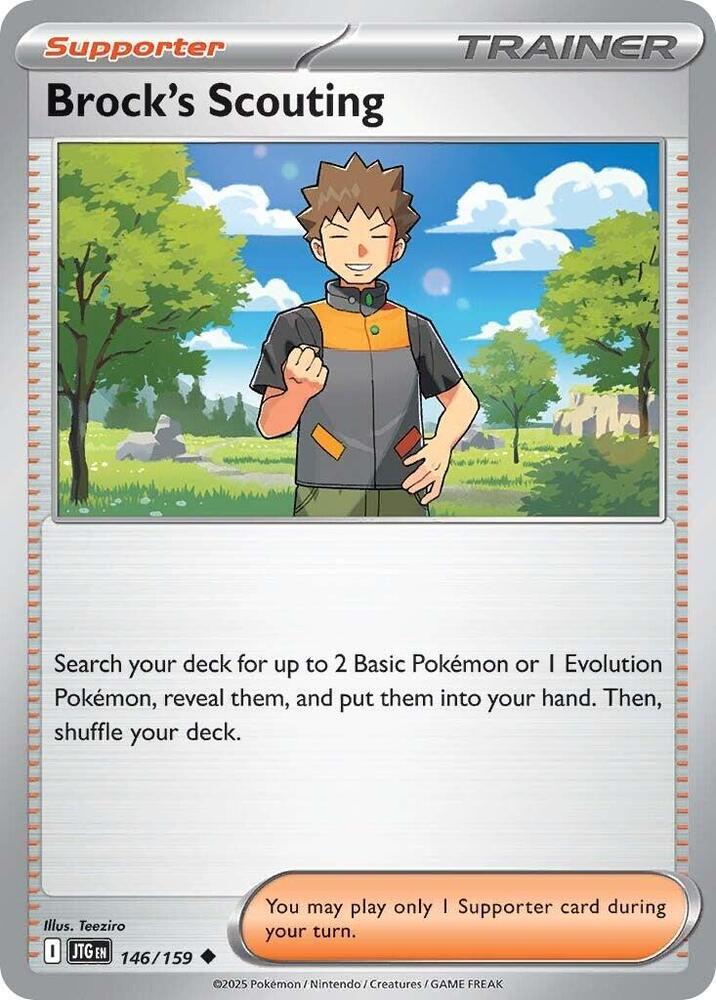 #146 Brock's Scouting 146/159 Uncommon