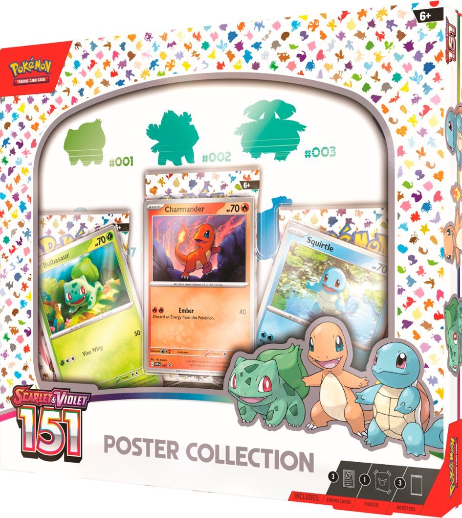 Pokémon SV3.5 Scarlet & Violet—151 Poster Collection