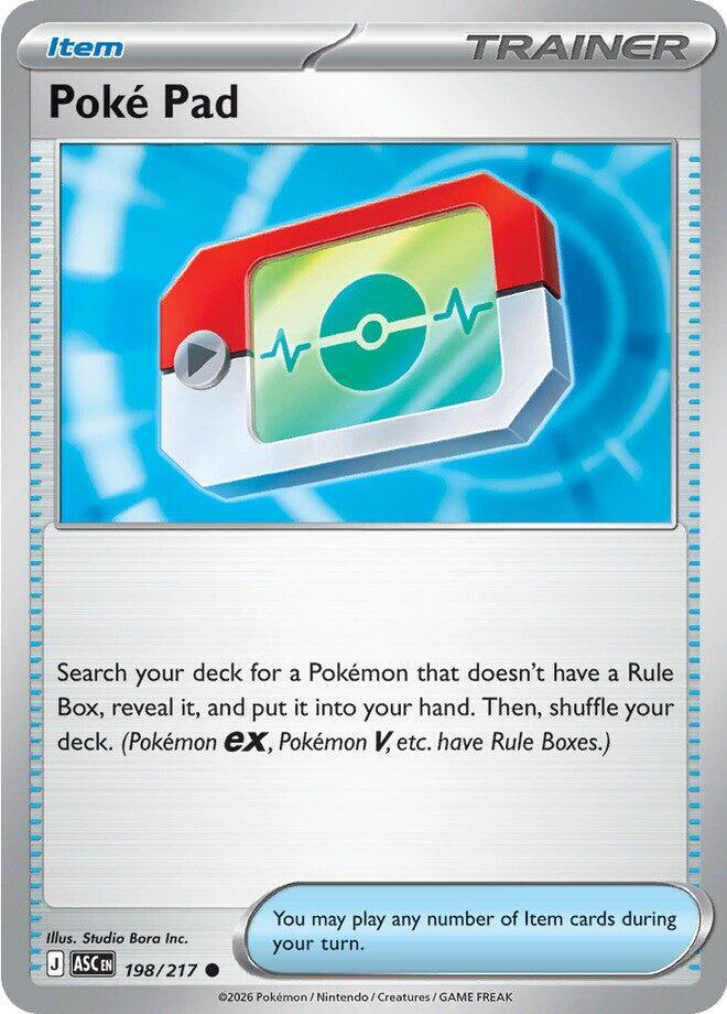 #198 Poké Pad 198/217 Common