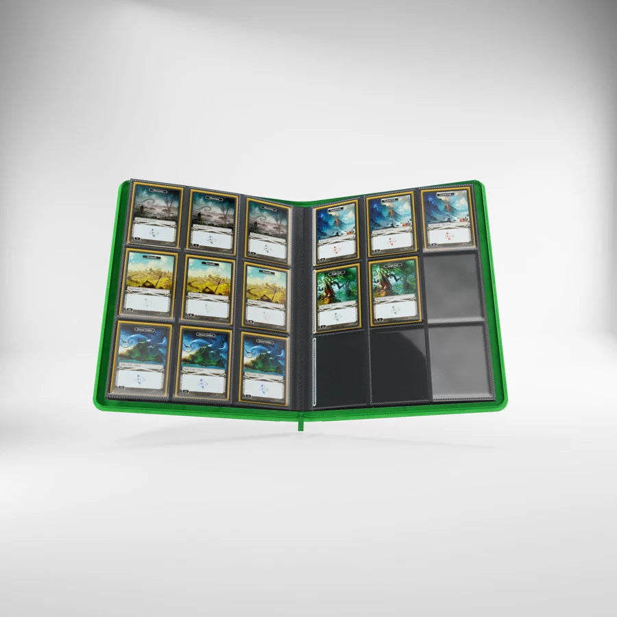 Gamegenic Zip-Up Album 18-Pocket Green