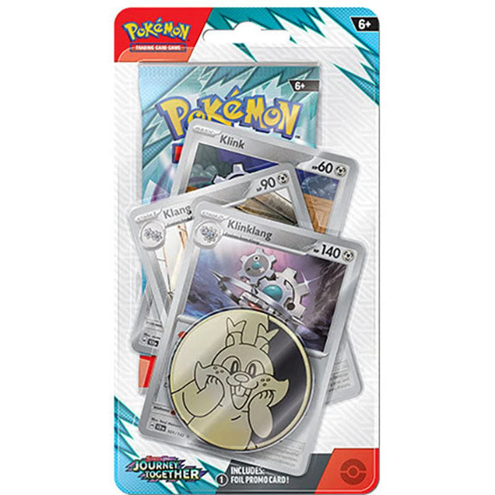 Pokémon SV9 Journey Together Premium Checklane Klingklang