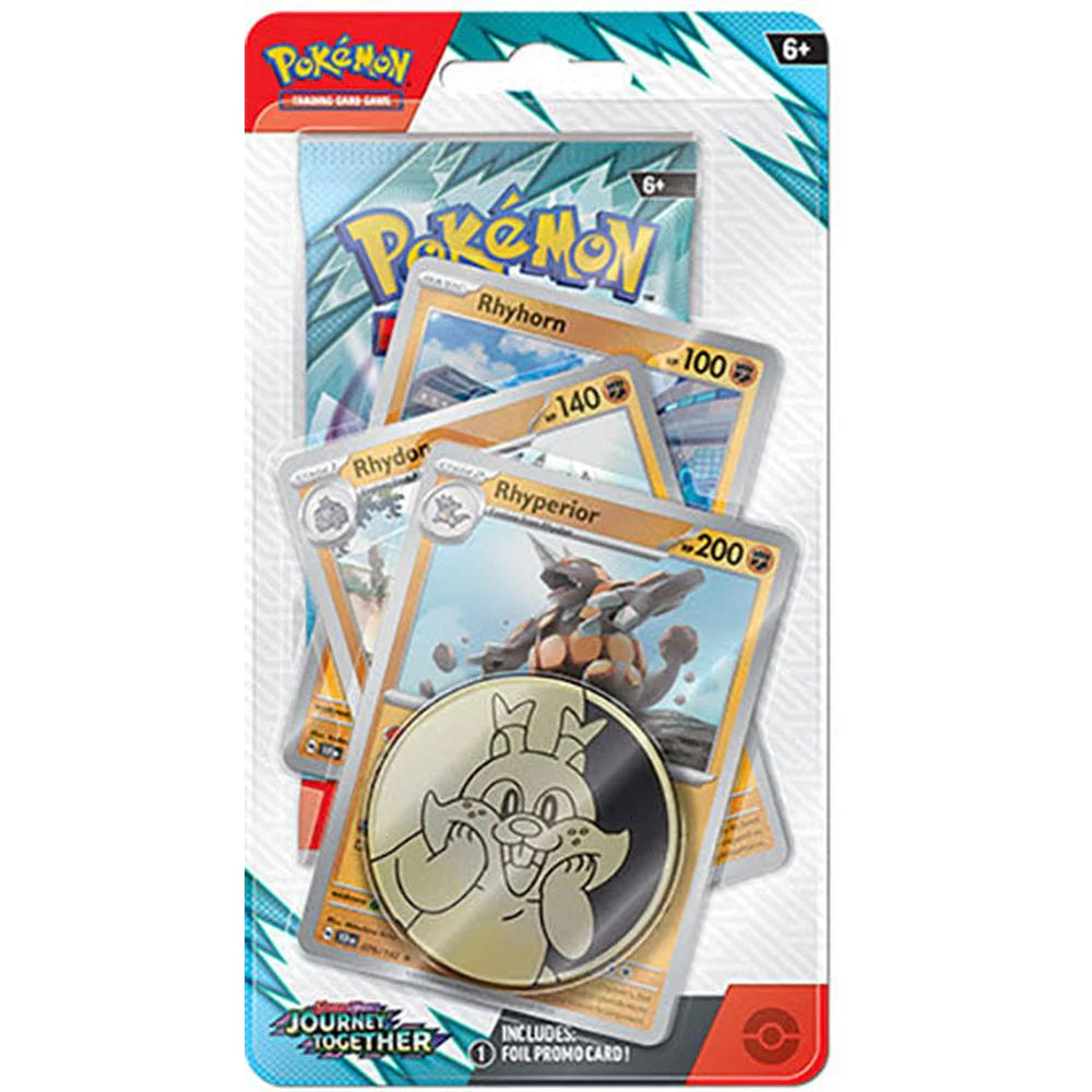 Pokémon SV9 Journey Together Premium Checklane Rhyperior