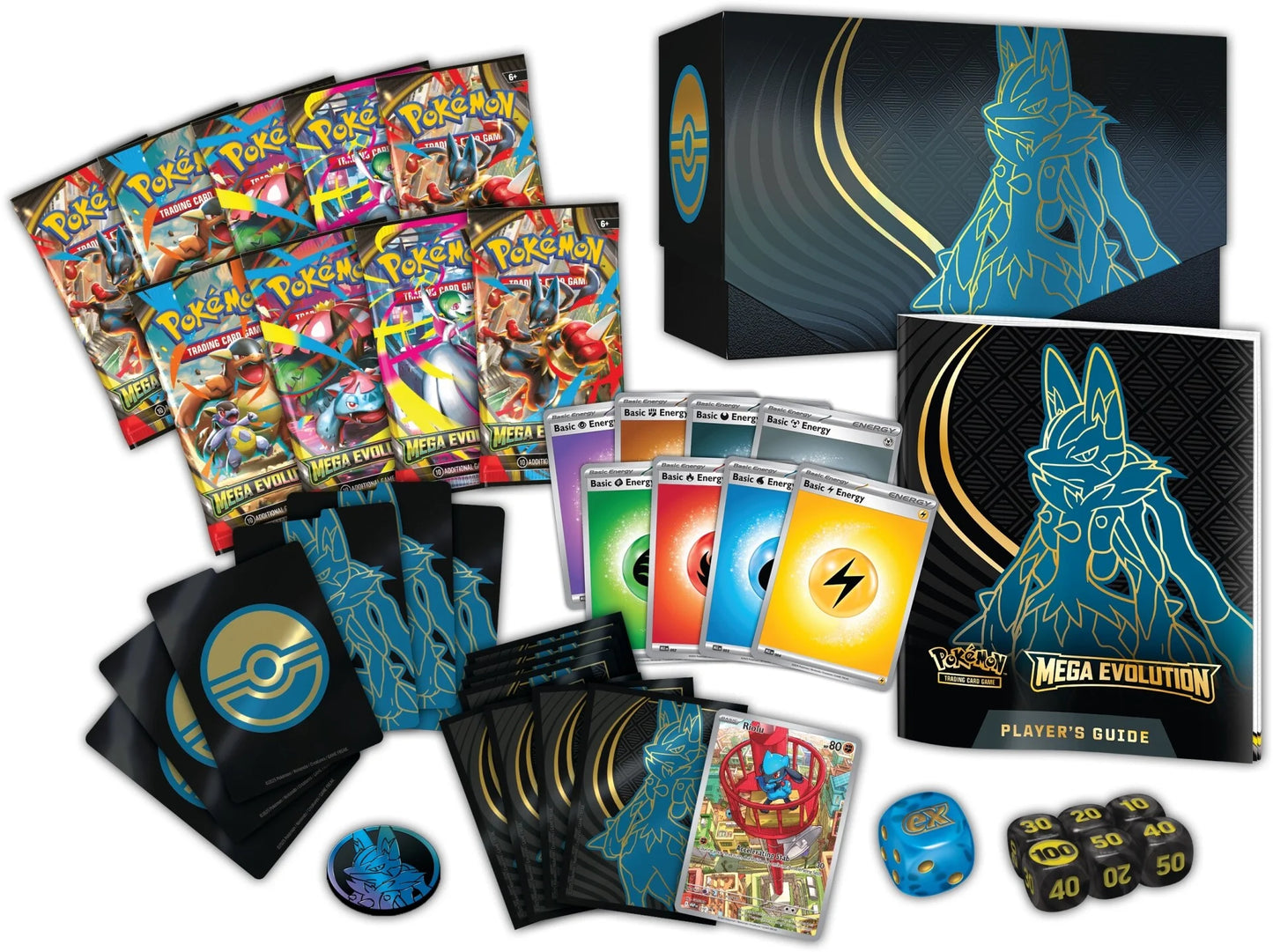 (Max 1 pr kunde) Pokémon ME1 Mega Evolution Lucario Elite Trainer Box