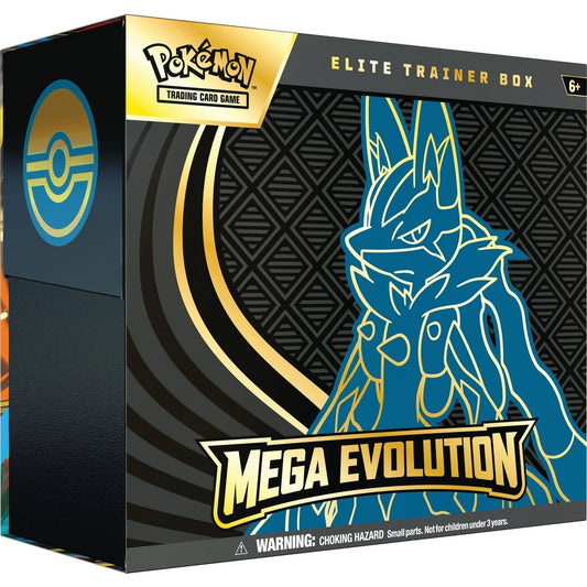 (Max 1 pr kunde, åpnes på Stream)  Mega Evolution Lucario Elite Trainer Box