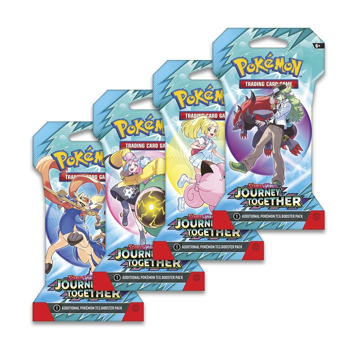 Pokémon SV9 Journey Together Sleeved Booster Pakke