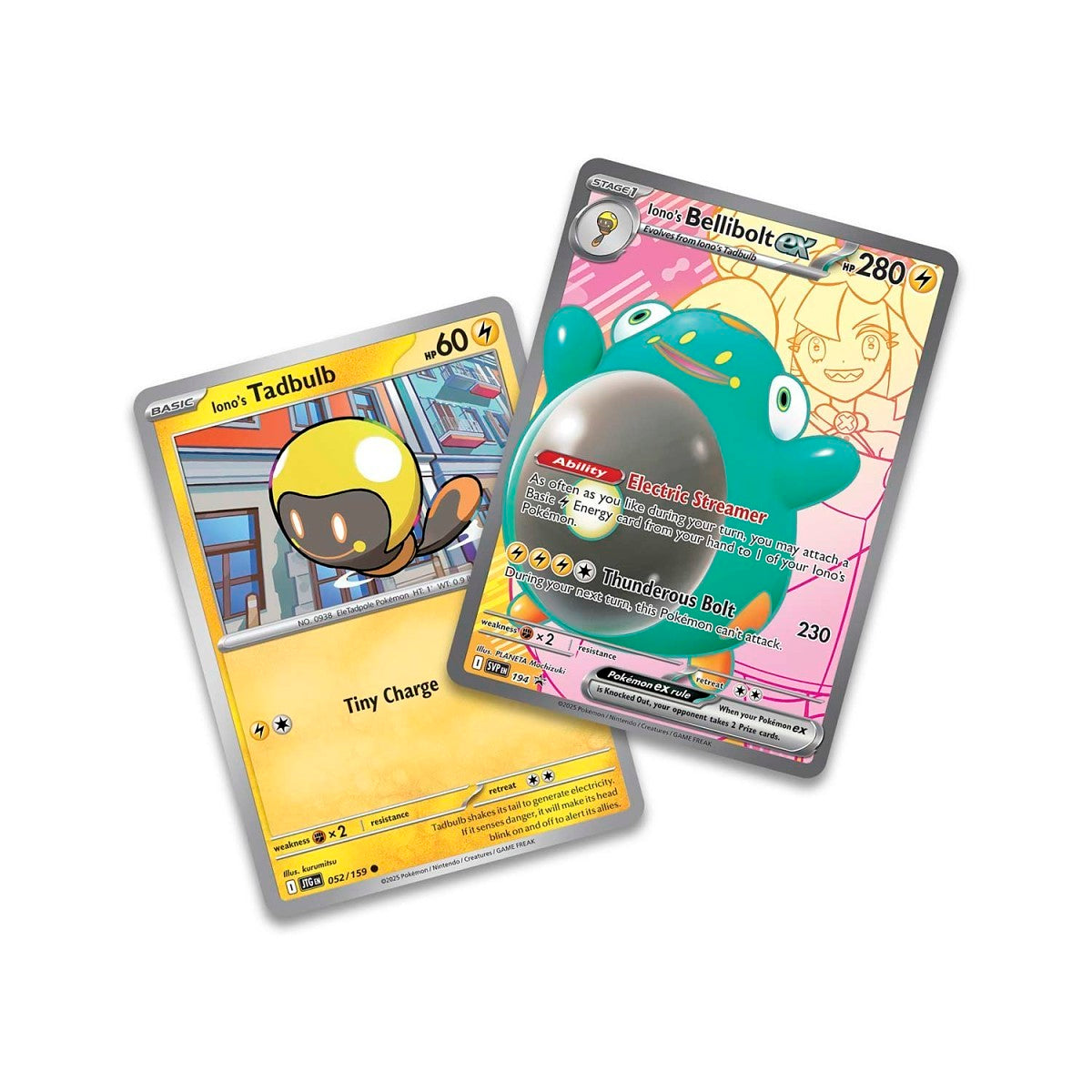 Pokemon Iono's bellibolt ex Premium Collection