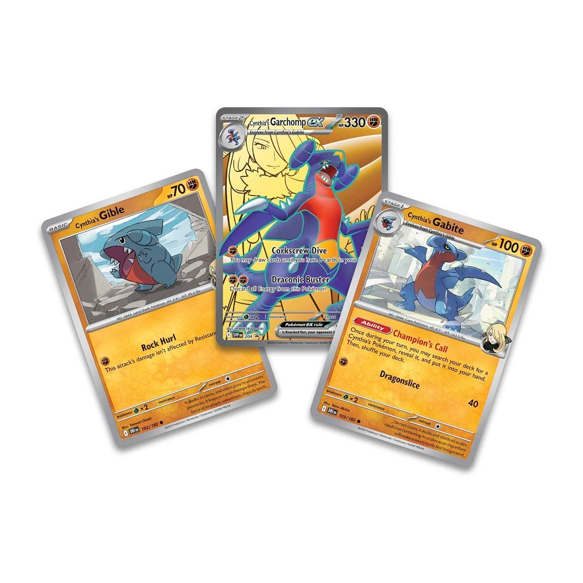 Pokemon Cynthia's Garchomp EX Premium Collection
