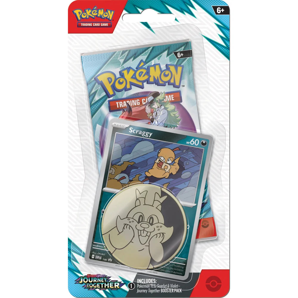 Pokémon SV9 Journey Together Checklane Scraggy