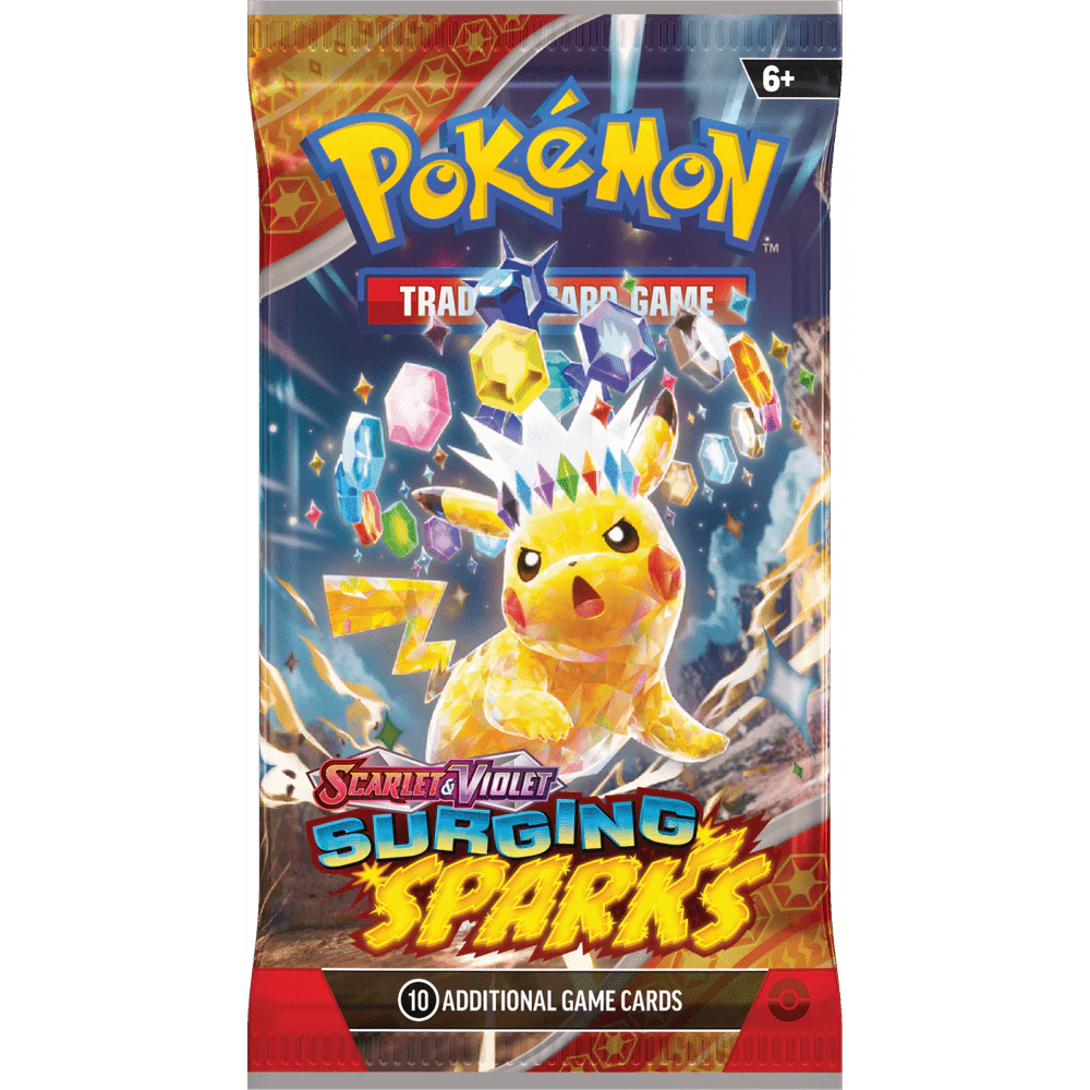 Pokémon TCG: SV8 Surging Sparks Booster pakke