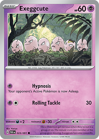#023 Exeggcute 023/091 Common